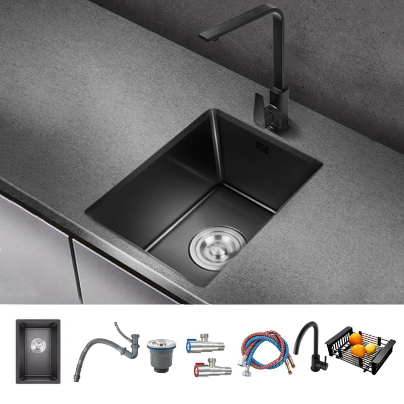 Classic Sink Stainless Steel Drop-In Friction Resistant Sink for Kitchen