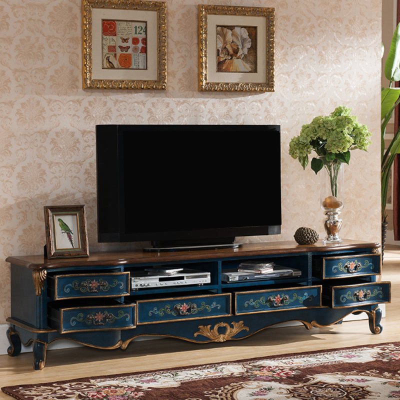 American TV Cabinet Master Retro Storage TV Stand for Bedroom Living Room