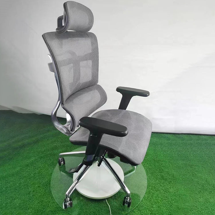 Modern Desk Chair Mesh Computer Chair Adjustable Conference Chair with Wheels