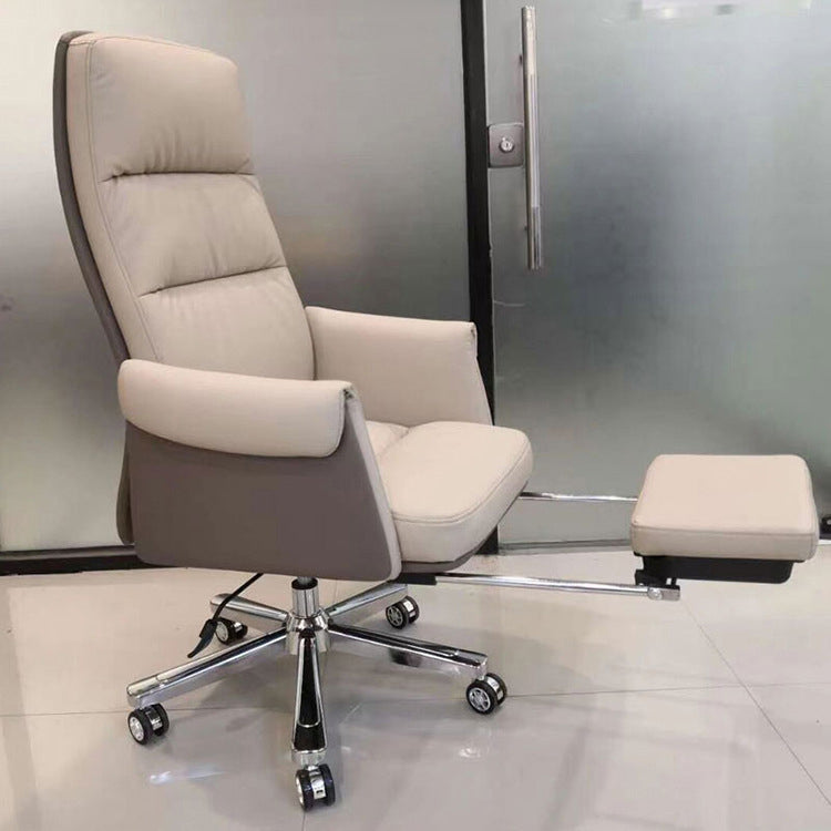 Swivel Contemporary Managers Chair Arms Included Leather Executive Chair