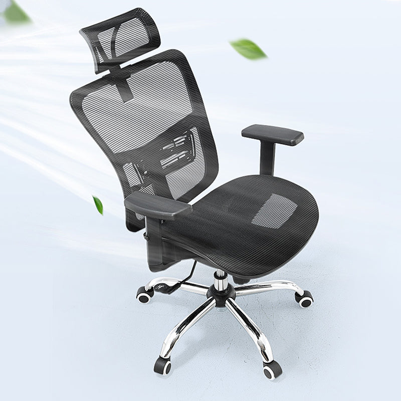 Modern Desk Chair Mesh Computer Chair High Back Conference Chair with Wheels