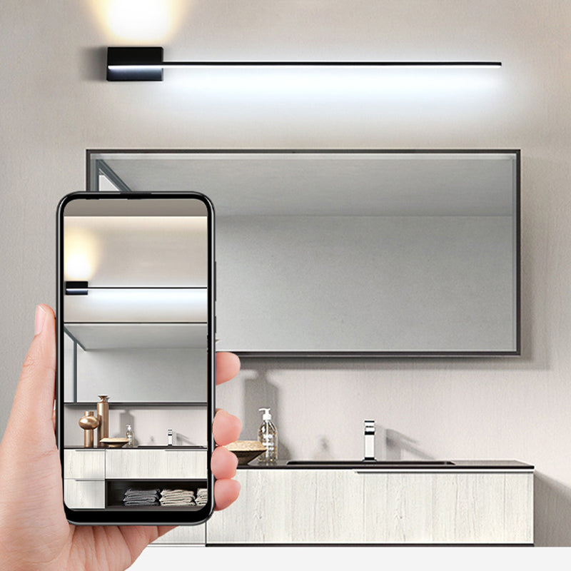 Strip Shape Mirror Front Light LED Vanity Light with Acrylic Shade for Bathroom