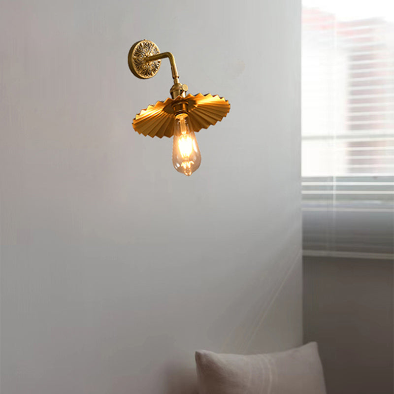 American Style Copper Wall Light Sconces 1 Light Sconce Light Fixtures