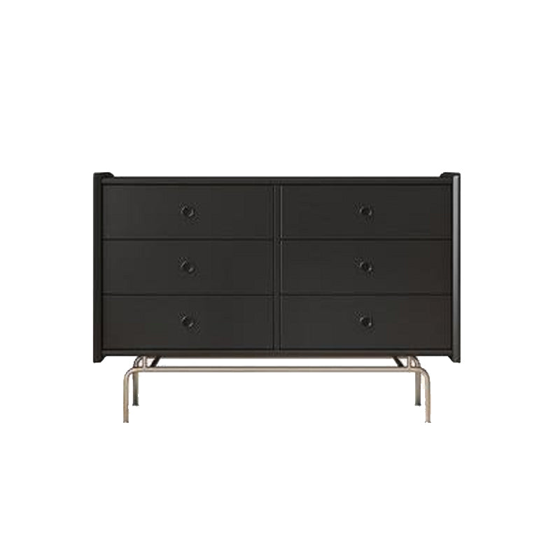 47.5"L Wooden Home Side Board Modern Minimalist Rectangular Sideboard with Drawers