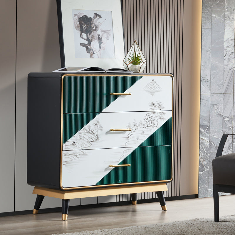 Luxury Style Side Board Sintered Stone Home Storage Sideboard