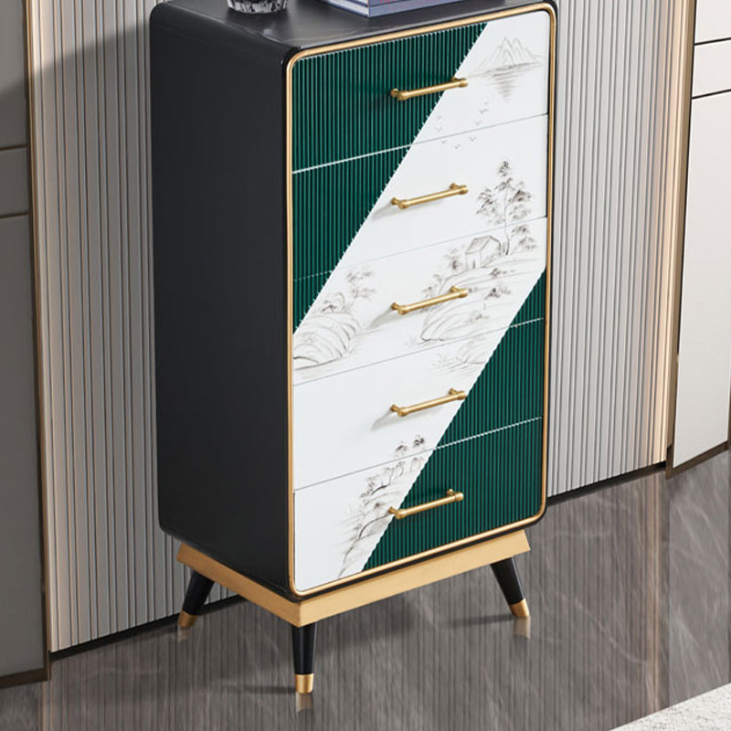 Luxury Style Side Board Sintered Stone Home Storage Sideboard