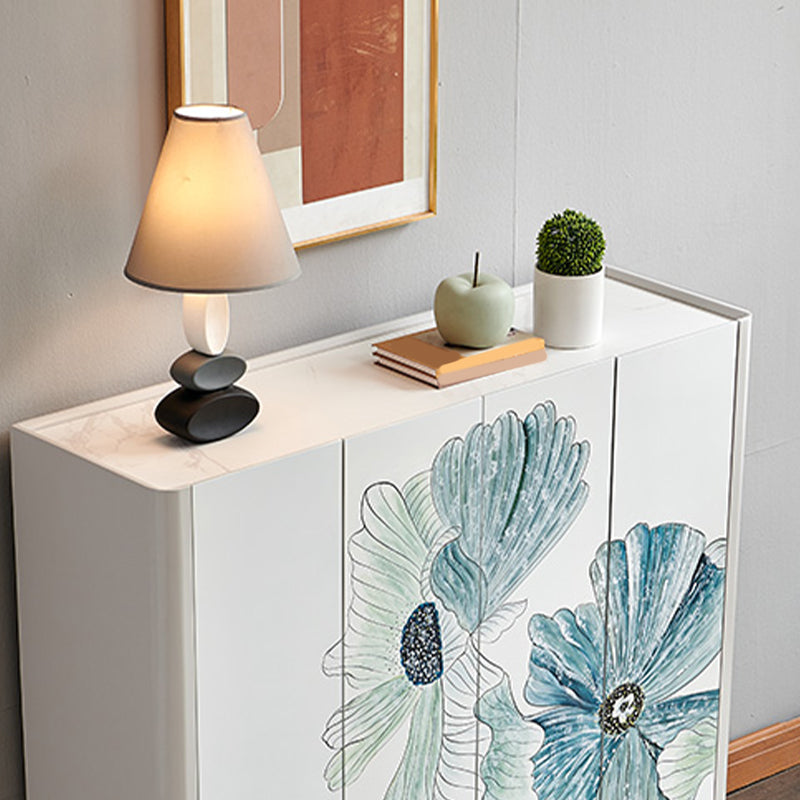 Luxury Style Side Board Stone Storage Sideboard with Drawers