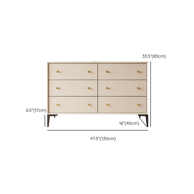 Home Rectangle Storage Sideboard Luxury Sintered Stone Side Board