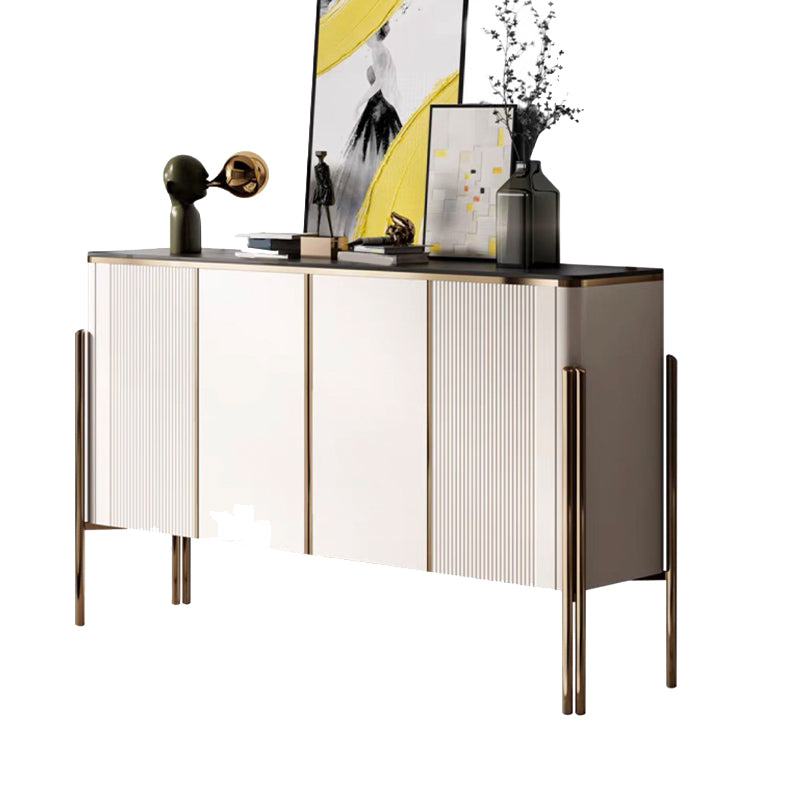 Rectangle Home Storage Sideboard Luxury Sintered Stone Side Board