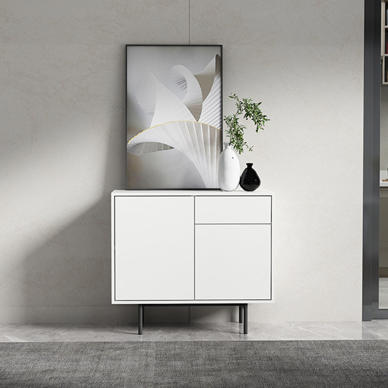 Modern Wooden Storage Sideboard Rectangle Sideboard Cabinet with Drawers and Doors