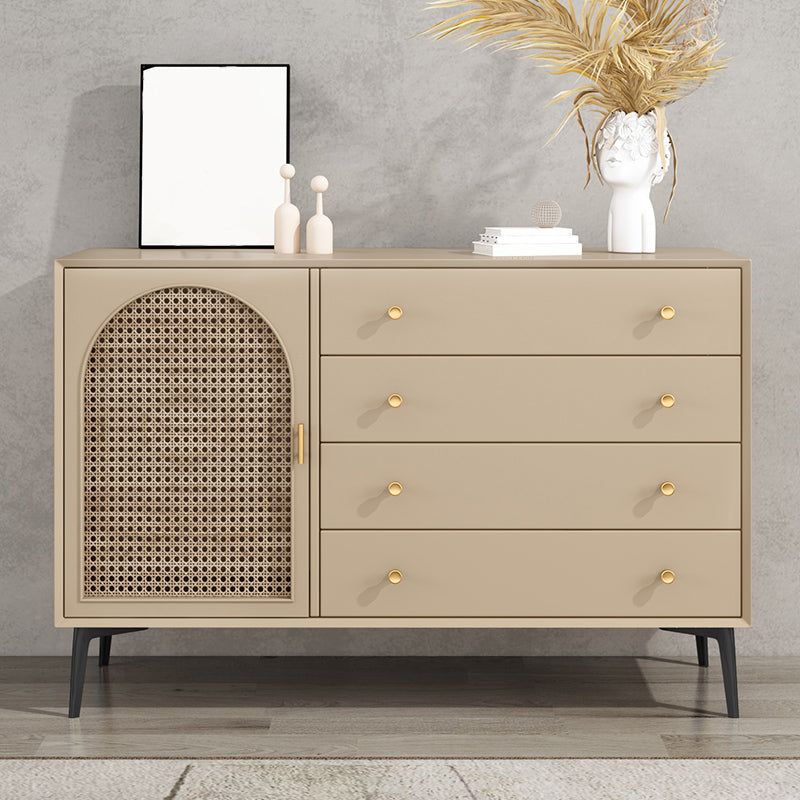 Modern Style Rectangle Side Board Wooden Home Storage Sideboard