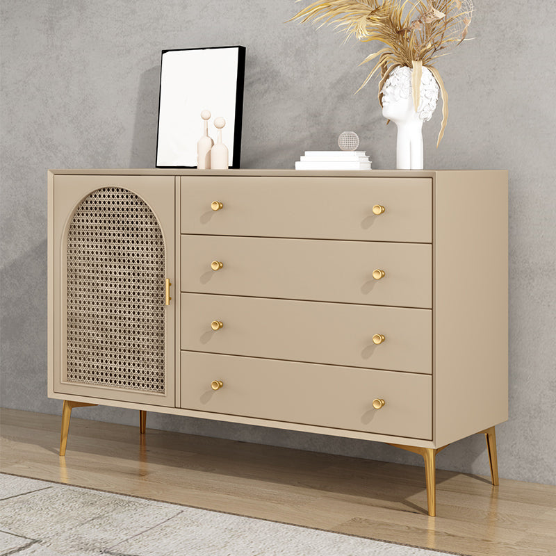 Modern Style Rectangle Side Board Wooden Home Storage Sideboard