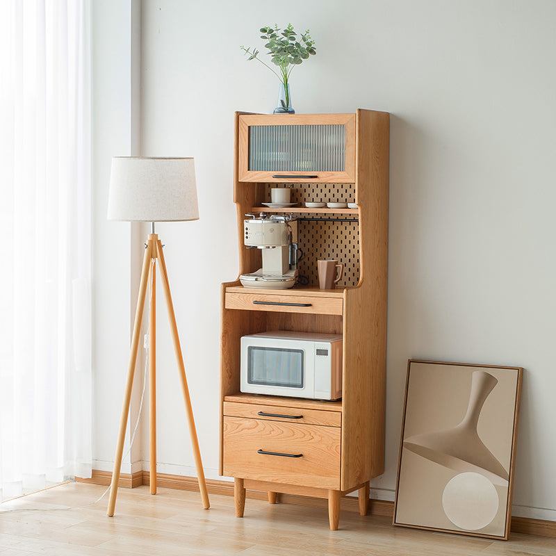 Wooden Side Board Modern Minimalist Home Sideboard with Drawers