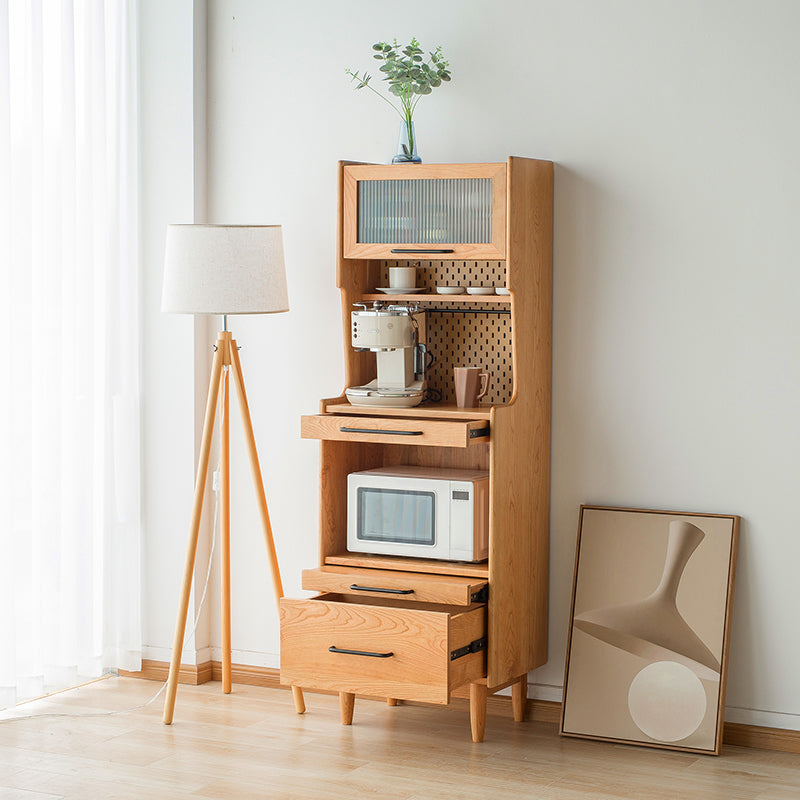 Wooden Side Board Modern Minimalist Home Sideboard with Drawers