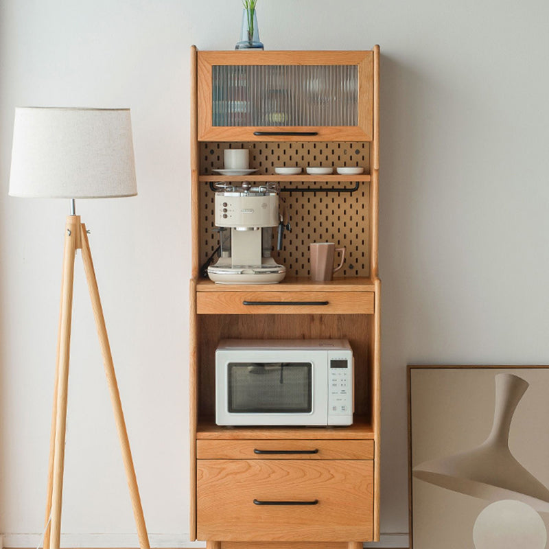 Wooden Side Board Modern Minimalist Home Sideboard with Drawers