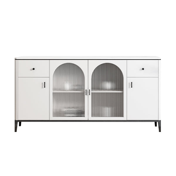 Sintered Stone Sideboard Cabinet Luxury Style Storage Sideboard