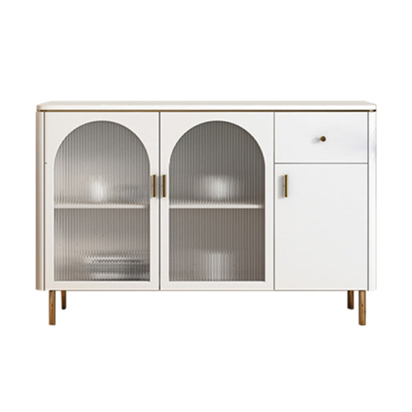 Sintered Stone Sideboard Cabinet Luxury Style Storage Sideboard