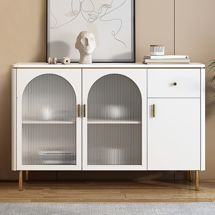 Sintered Stone Sideboard Cabinet Luxury Style Storage Sideboard