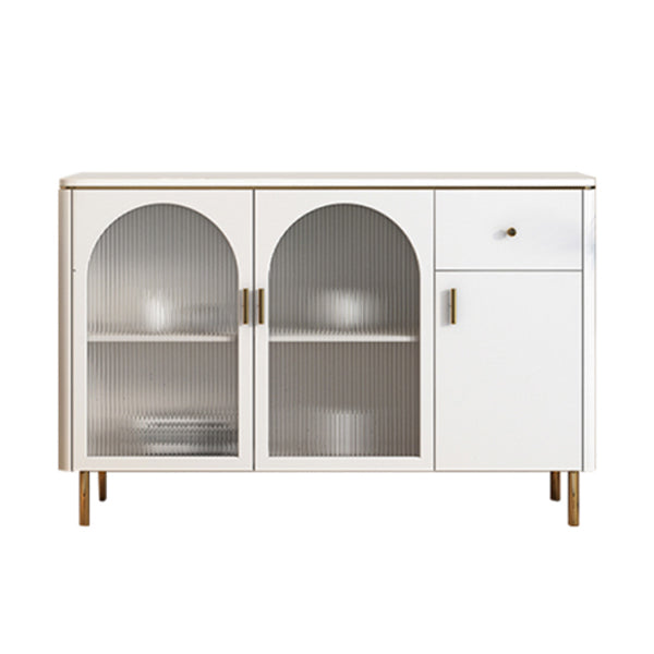 Sintered Stone Sideboard Cabinet Luxury Style Storage Sideboard