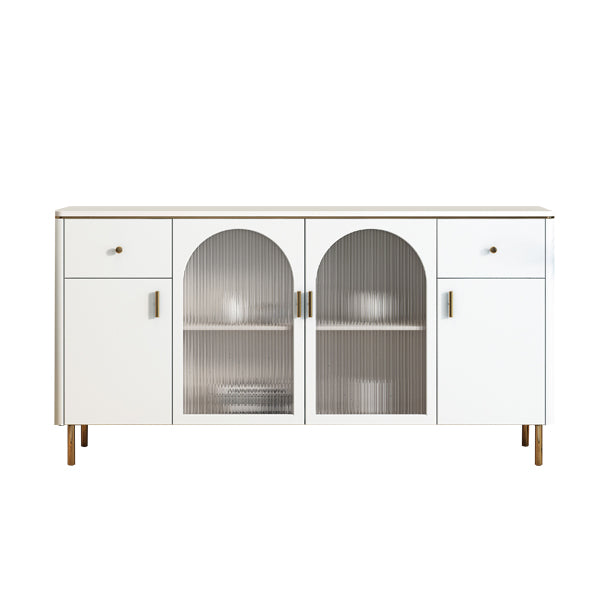 Sintered Stone Sideboard Cabinet Luxury Style Storage Sideboard