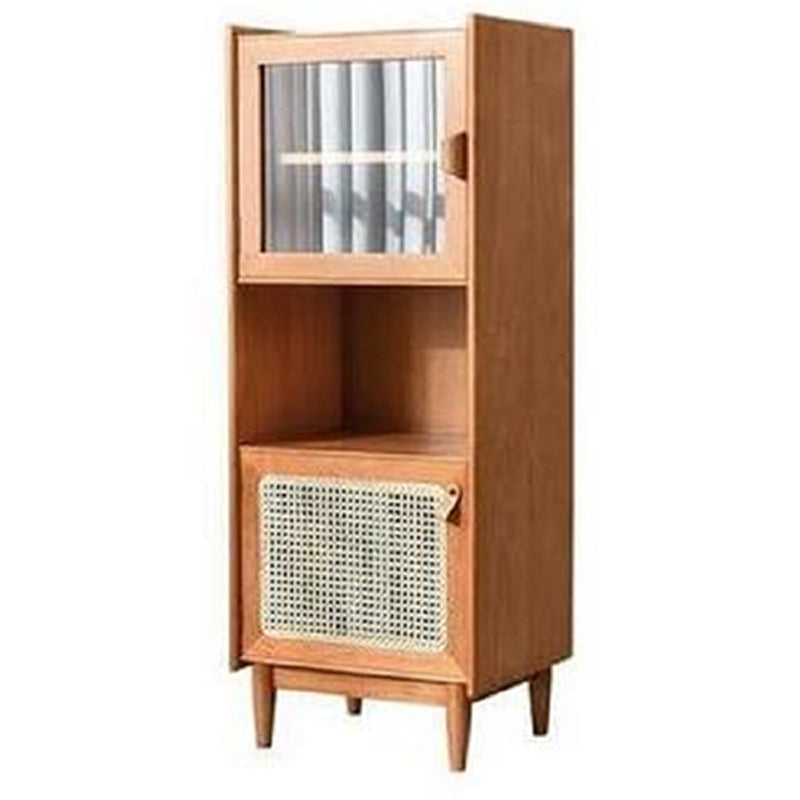 Wooden Side Board 51.5"H Modern Minimalist Home Rectangular Sideboard with Door