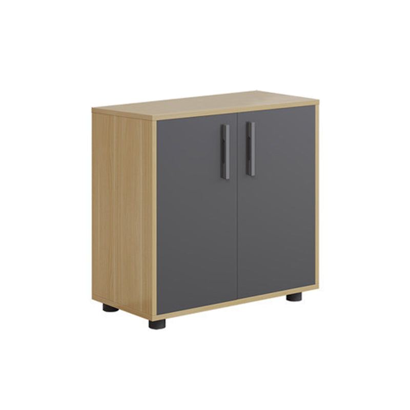 Contemporary Cabinet Wood with Storage and Pedestal File Cabinet