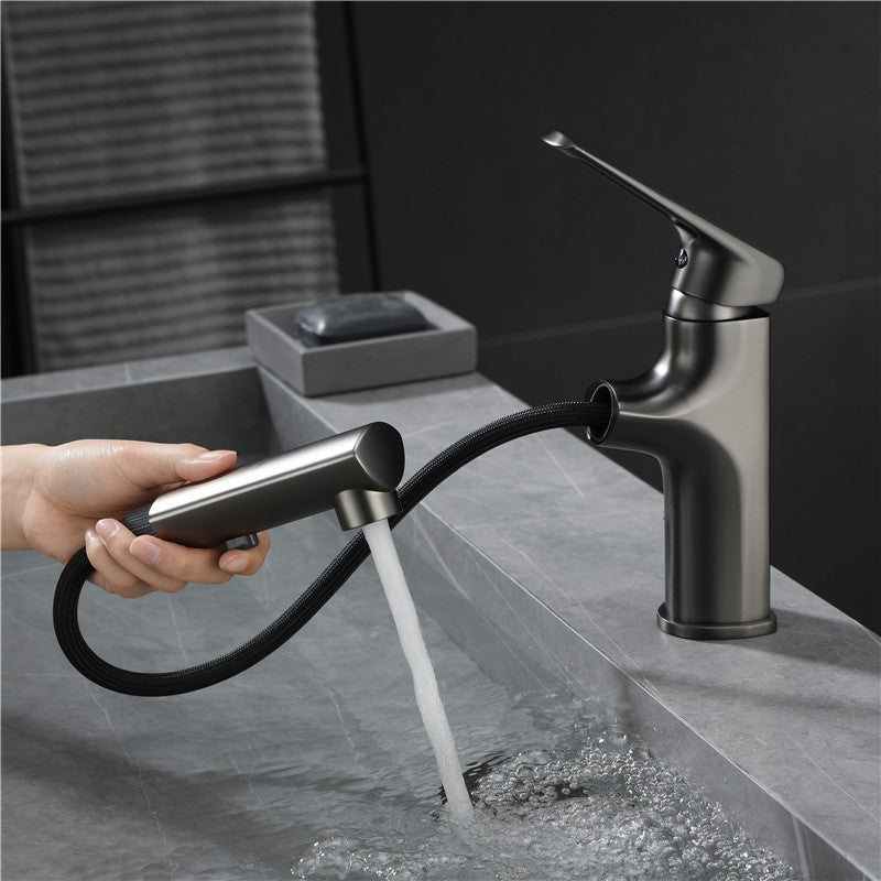 Contemporary Style Widespread Faucet Lever Handles Faucet for Bathroom