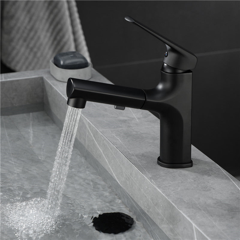 Contemporary Style Widespread Faucet Lever Handles Faucet for Bathroom