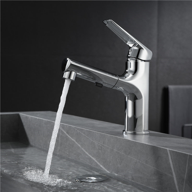 Contemporary Style Widespread Faucet Lever Handles Faucet for Bathroom