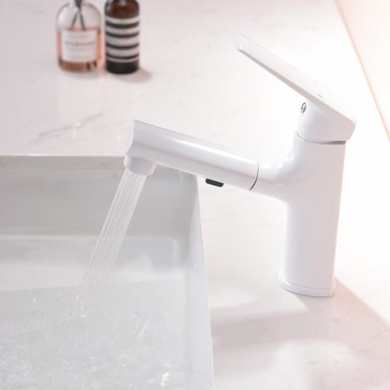 Contemporary Style Widespread Faucet Lever Handles Faucet for Bathroom