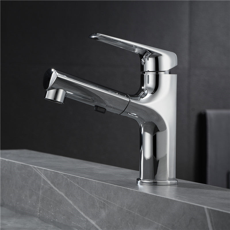 Contemporary Style Widespread Faucet Lever Handles Faucet for Bathroom