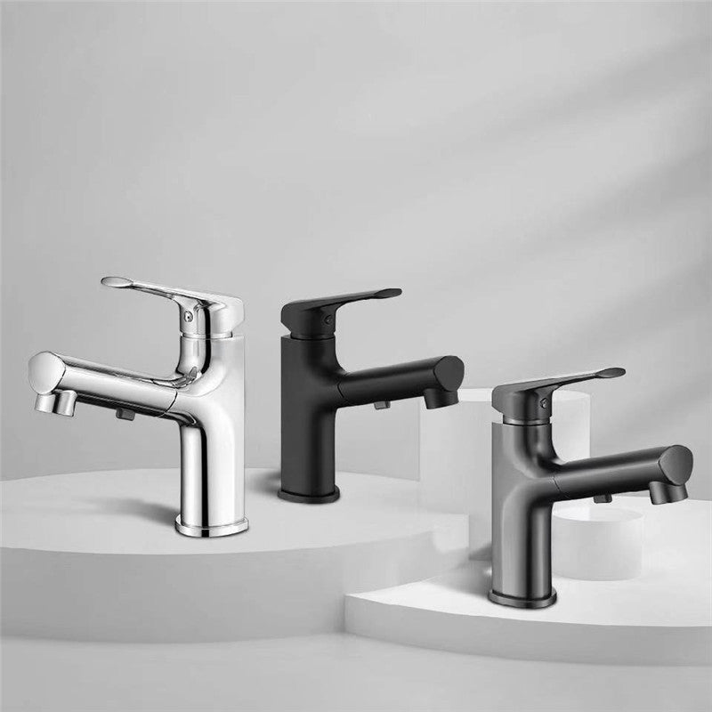 Contemporary Style Widespread Faucet Lever Handles Faucet for Bathroom