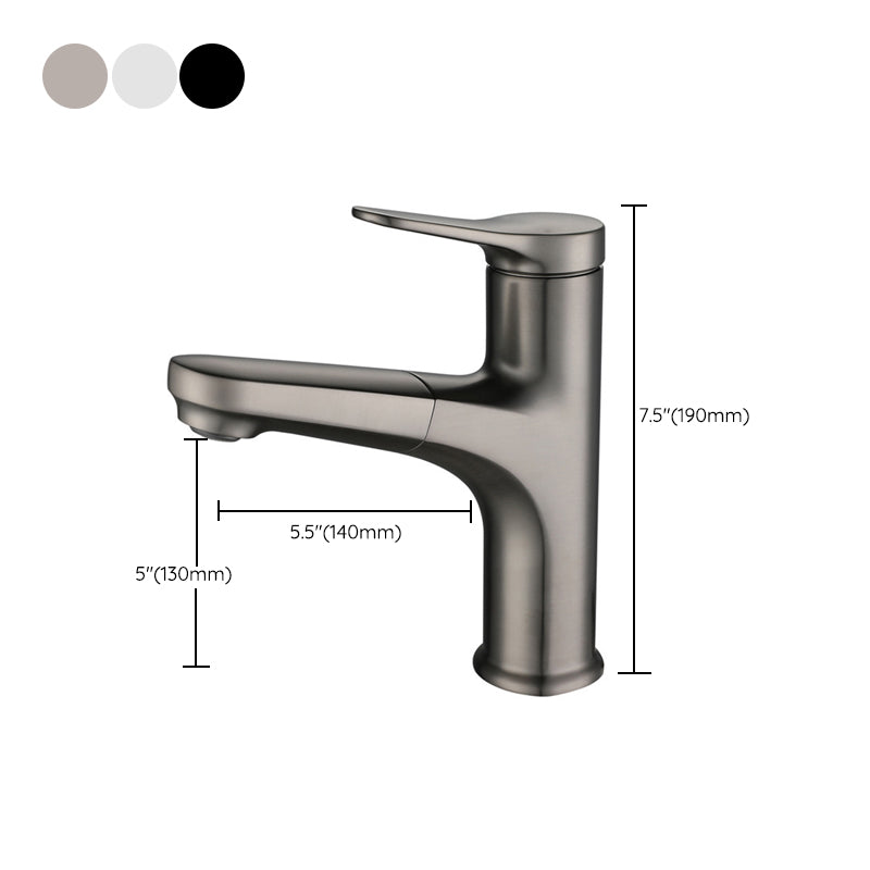 Industrial Bathroom Vessel Faucet Brass Lever Handles Swivel Spout Sink Faucet