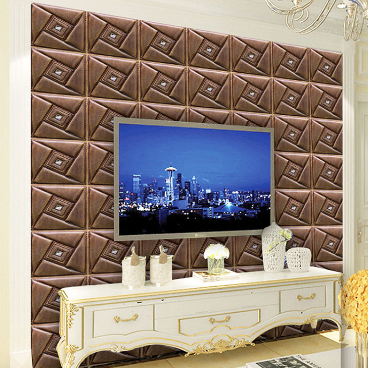 3D Three-dimensional Panel Wall Gorgeous Style Living Room Bedroom Wall Panel (5-pack)