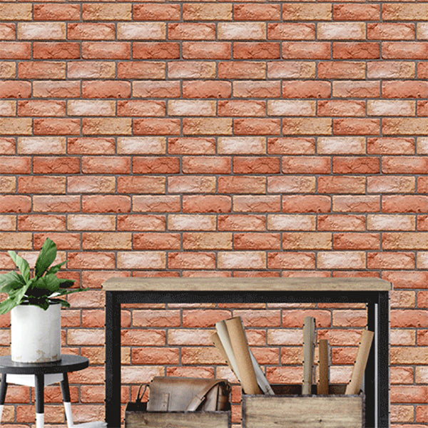 Artificial Brick Wall Panel Farmhouse Style Simple Home Living Room Panel Wall (5-pack)