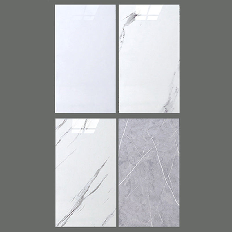 Rectangular Peel and Stick Tiles PVC Single Tile for Kitchen and Bathroom