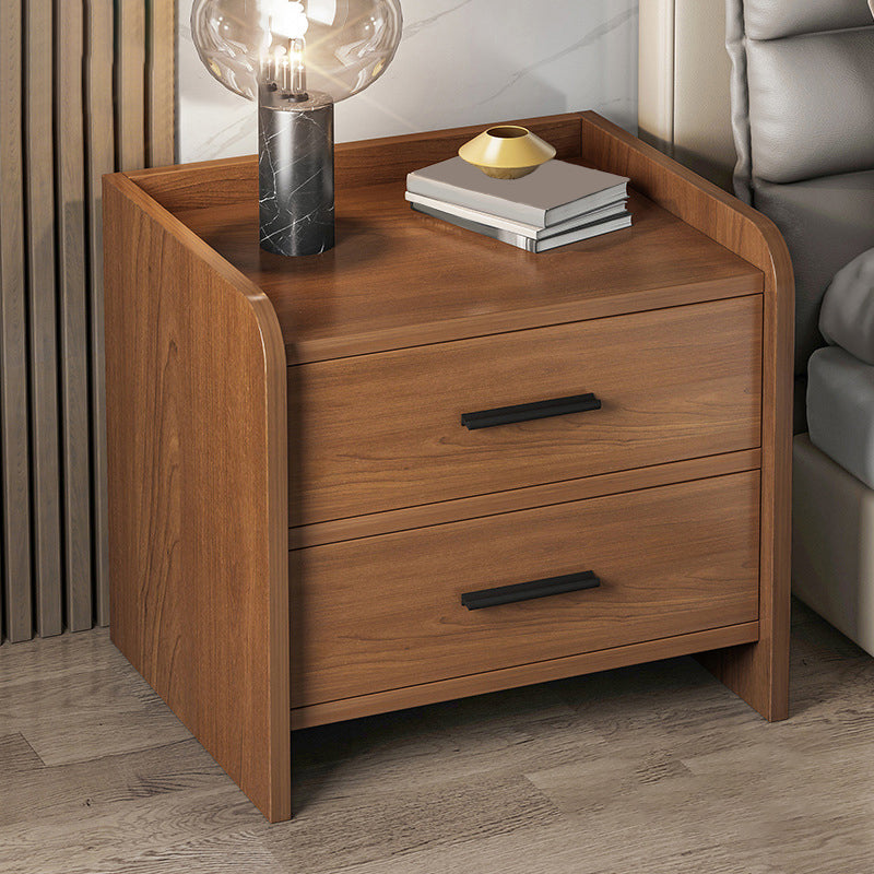 Contemporary Accent Table Nightstand Drawer Storage Night Table ,16.5" Tall