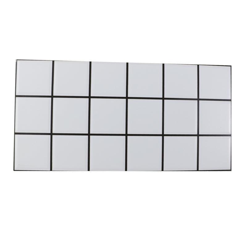 Retangular 23.62"x11.81" Mosaic Sheet Wall Tile Porcelain Brick Look Wall Tile