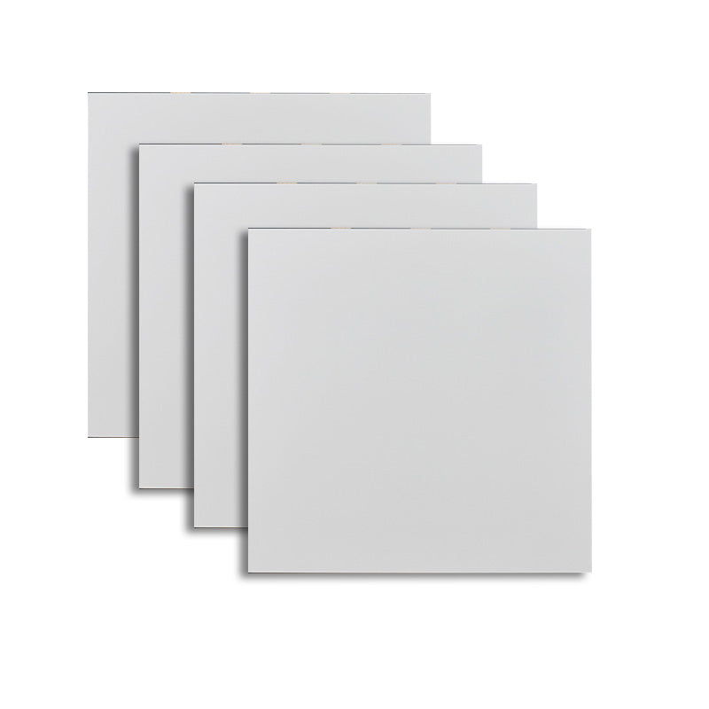 Square Cement Singular Tile Vintage Singular Tile for Floor (4-Pack)