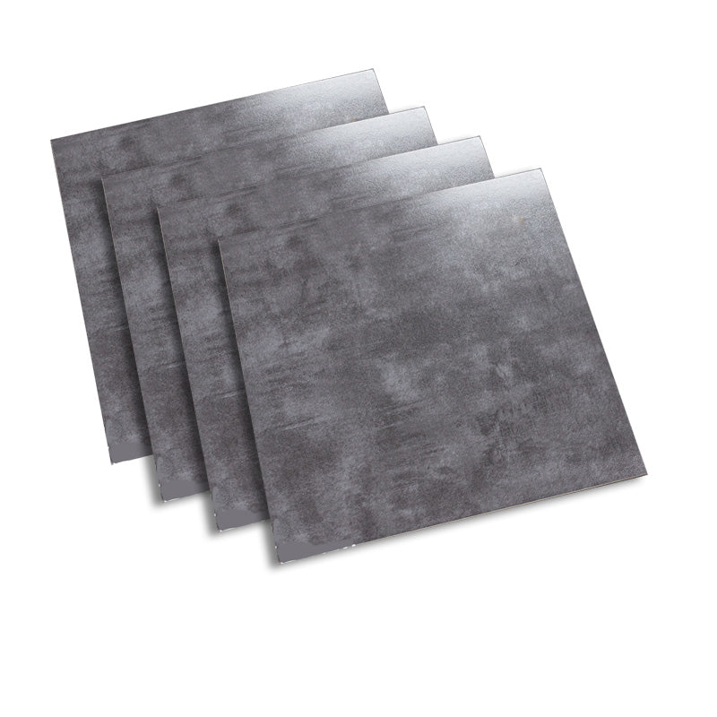 Square Cement Singular Tile Vintage Singular Tile for Floor (4-Pack)