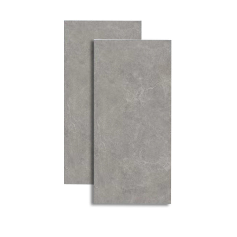 Retangular Ceramic Singular Tile Stone Pattern Singular Tile for Floor (2-Pack)