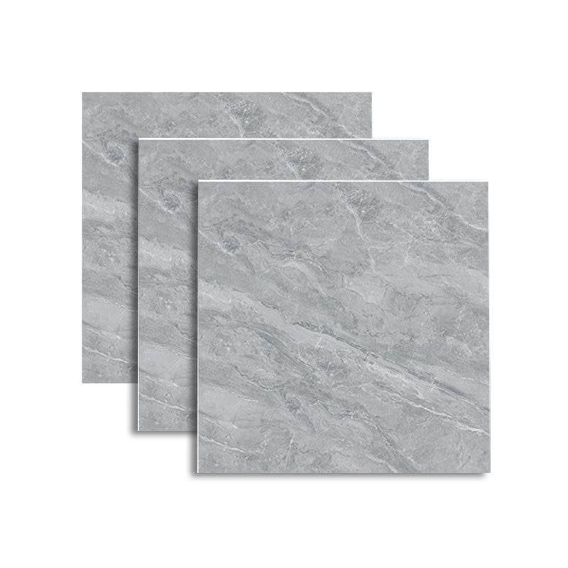 Square Cement Singular Tile 31.5"x31.5" Singular Tile for Floor (3-Pack)