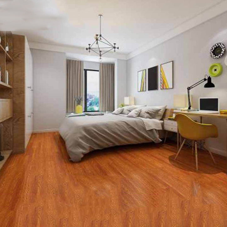 Modern  Laminate Flooring in Natural, Click-Lock, Waterproof, 12mm