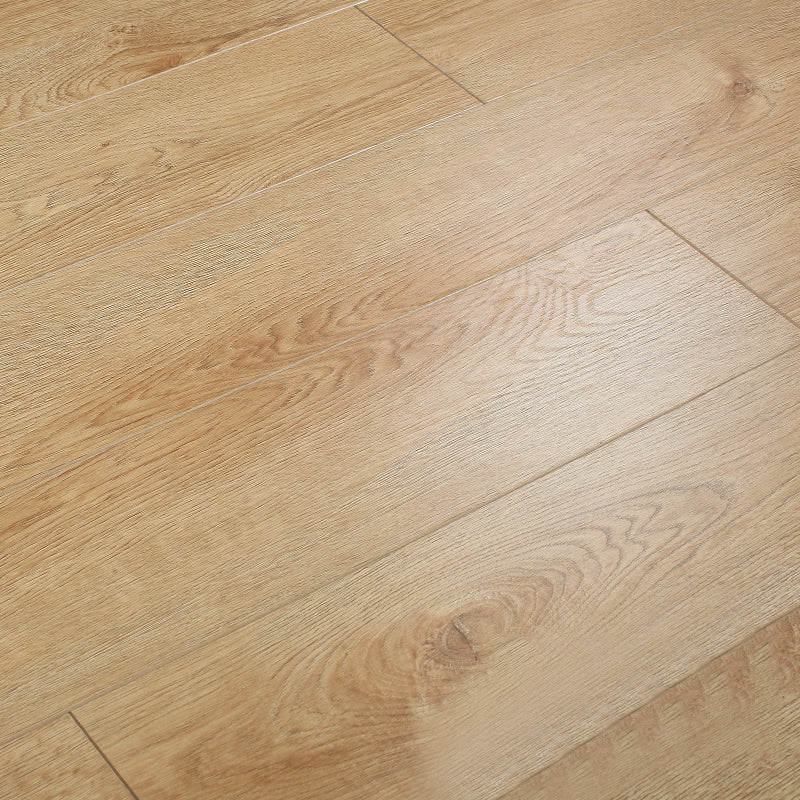 Modern E0 Solid Wood Laminate Flooring in Natural, Click-Lock, Waterproof