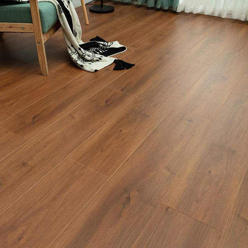 Modern E0 Solid Wood Laminate Flooring in Natural, Click-Lock, Waterproof