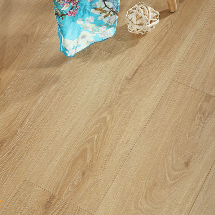 Modern E0 Solid Wood Laminate Flooring in Natural, Click-Lock, Waterproof