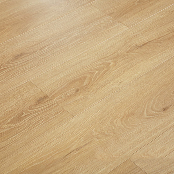 Modern E0 Solid Wood Laminate Flooring in Natural, Click-Lock, Waterproof