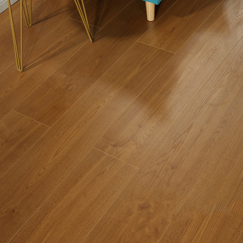 Modern E0 Solid Wood Laminate Flooring in Natural, Click-Lock, Waterproof