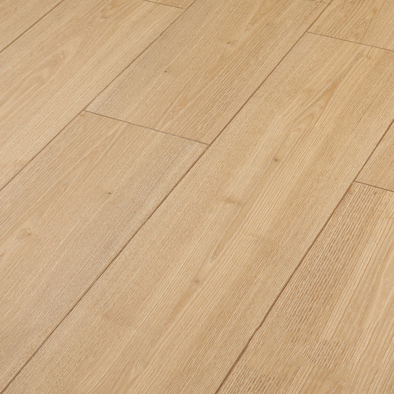 Modern E0 Solid Wood Laminate Flooring in Natural, Click-Lock, Waterproof