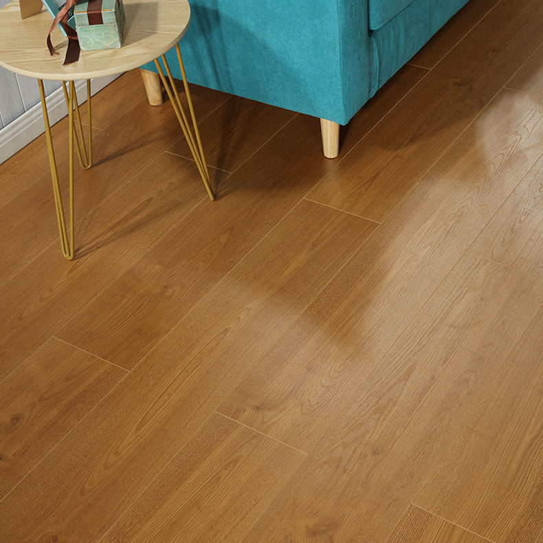 Modern E0 Solid Wood Laminate Flooring in Natural, Click-Lock, Waterproof